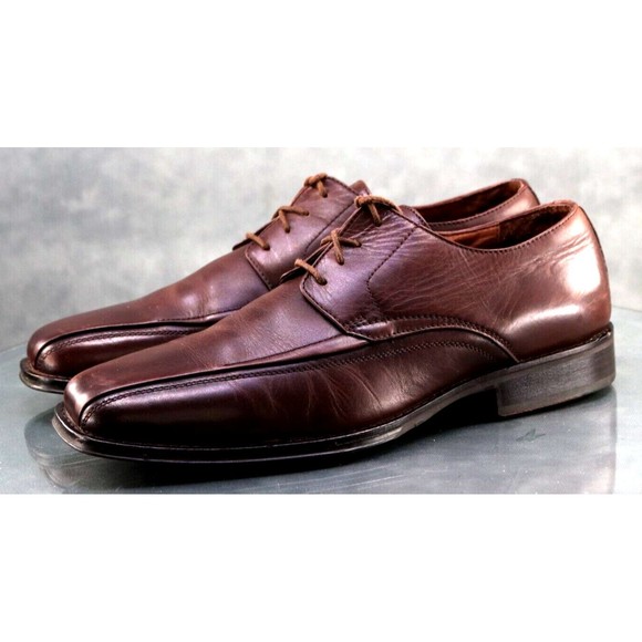 Johnston & Murphy Men\'s Comfort Dress Shoes Size 10 Leather Brown 20-6460 main image 9